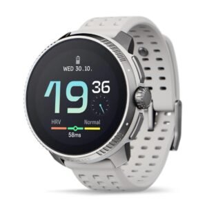 Suunto RACE STAINLESS Performance Watch HD AMOLED Screen Digital Crown Heart Rate Variability Racing Training Long Battery Offline Maps Dualband GPSGNSS 95 Sports Mode Planner Birch