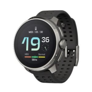 Suunto RACE TITANIUM Performance Watch HD AMOLED Screen Digital Crown Heart Rate Variability Racing Training Long Battery Offline Maps Dualband GPSGNSS 95 Sports Mode Planner Charcoal