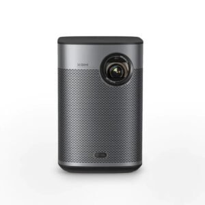 XGIMI HALO Full HD Long Throw Portable Projector 700 ISO Lumens Up to 200 Screen Size 2x 5W HarmanKardon Speakers Builtin 25Hrs Battery for HomeOfficeCampingTravel Space Grey