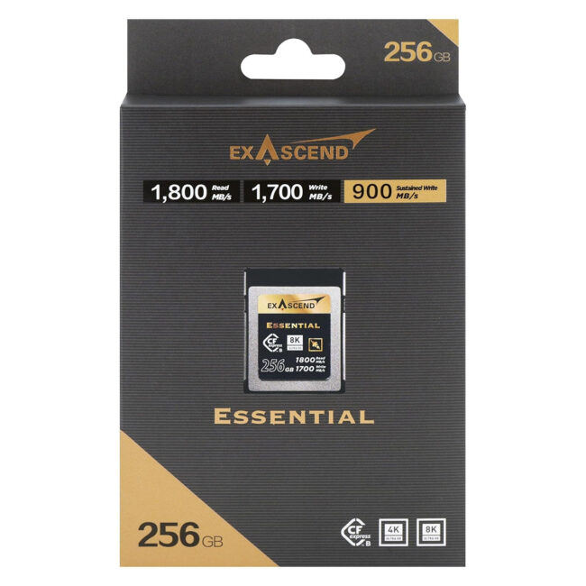 2 Exascend Essential CFexpress Type B Card 128GB Read 1800 MBs Write 1400 MBs in UAE - view 5