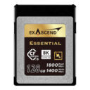 Exascend Essential CFexpress Type B Card 128GB Read 1800 MBs Write 1400 MBs in UAE