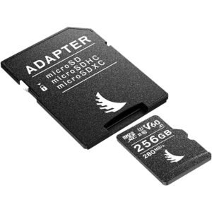 Angelbird AV PRO microSDXC Card 256GB UHSII V60 U3 C10 A1 Read 260MBs Write 140MBs