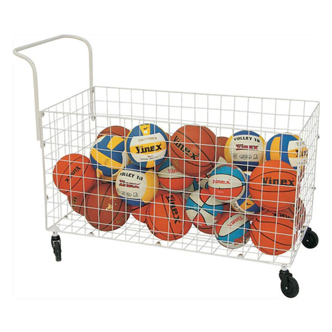 10-004-01.jpg Dawson Sports Mesh Ball Cage/Trolley (120cm x 60cm x 60cm) in UAE