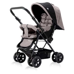 Teknum Reversible Look at Me Stroller - Khakhi