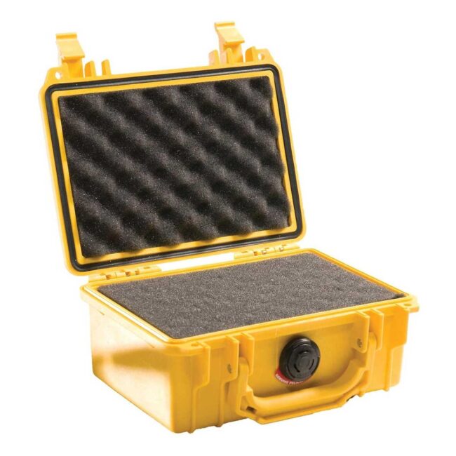 Pelican Case with Foam 1120 WL/WF – Yellow in UAE