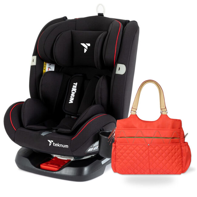 1406174075.jpg Teknum Evolve 360 Car Seat (0-12yrs) with Sunveno Fashion Diaper Bag -Black in UAE