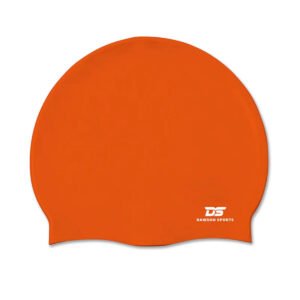 Dawson Sports DS Adult Silicone Swimming Cap - Orange