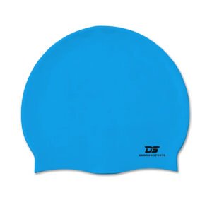 Dawson Sports DS Adult Silicone Swimming Cap - Light Blue
