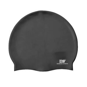 Dawson Sports DS Adult Silicone Swimming Cap - Black