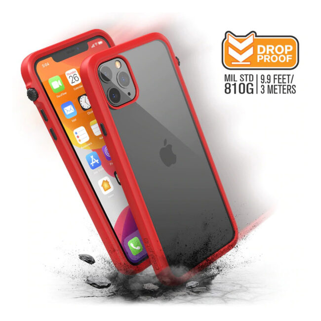 Catalyst iPhone 11 Pro Max Impact Protection Black / Red Case in UAE