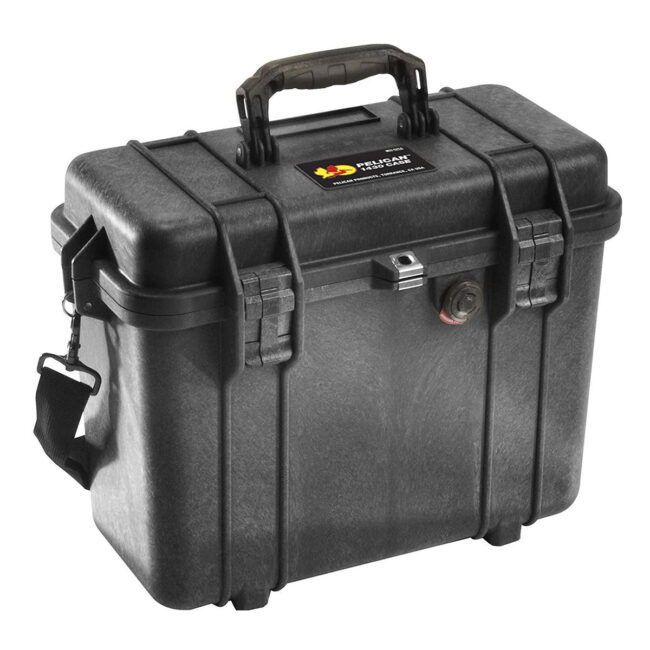 Pelican Case without Foam 1430NF WL/NF – Black in UAE