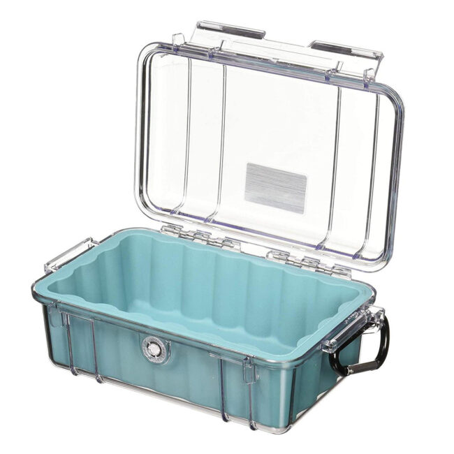 Pelican Micro Case 1060A WL/WI – Aqua Clear in UAE