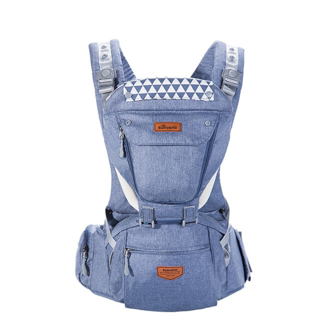 Sunveno Kangaroo Style Ergonomic Baby Carrier – Blue in UAE
