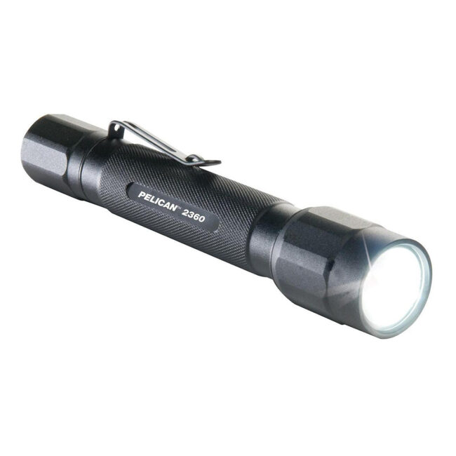 Pelican Tactical Flashlight 2360B LED 2AA GEN 4 – Black in UAE