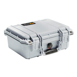 Pelican Case with Foam 1400 WL/WF – Silver in UAE
