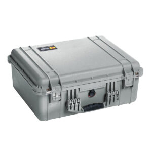 Pelican Protector Case without Foam 1550NF WL/NF – Silver in UAE