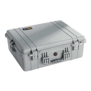 Pelican Protector Case With Foam 1600 WL/WF – Silver in UAE