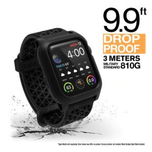 Catalyst Apple Watch 40mm Series 4 Impact Protection Stealth Black Case
