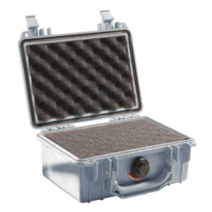 Pelican Case with Foam 1120 WL/WF – Silver in UAE