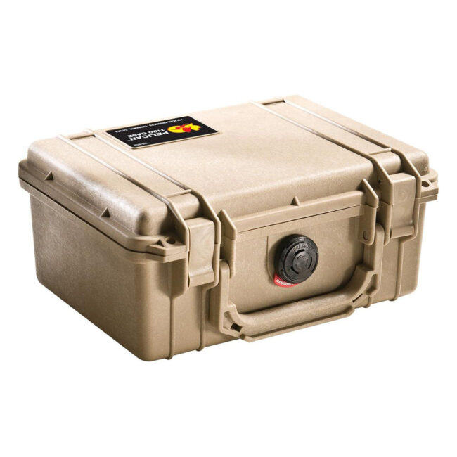 Pelican Case with Foam 1150 WL/WF – Desert Tan in UAE