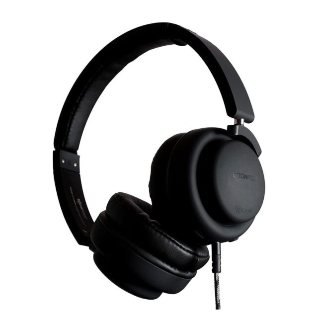 3910081313.jpg Boompods Hush Wired Active Noise Cancellation Headphone & Travel Bag Black in UAE