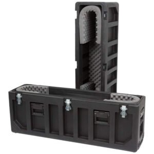 SKB Roto-molded LCD Monitor Case fits 42" - 50" screens. Universal foam pad set