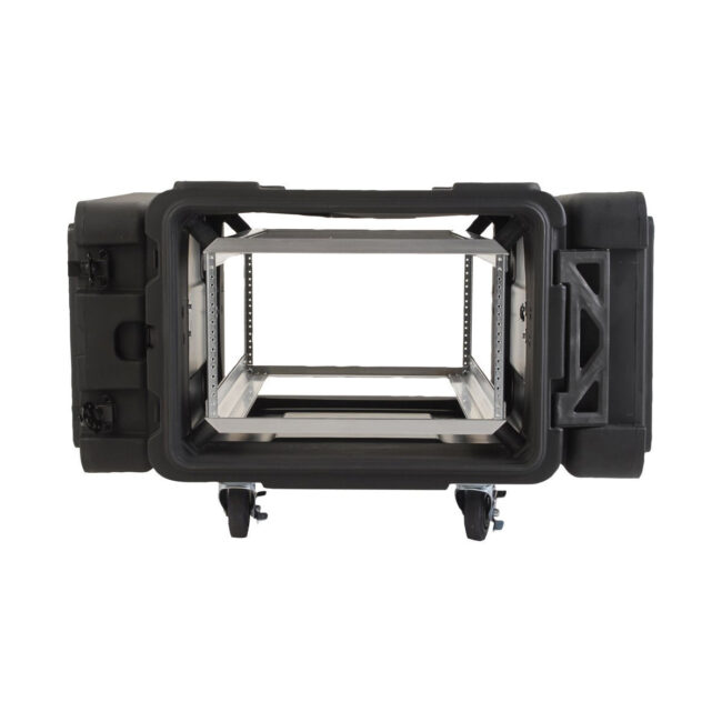 SKB 28 Inch Deep 6U Roto Shock Rack w/ Wheels in UAE