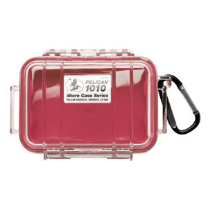 Pelican Micro Case 1010 WL/WI Clear – Red in UAE