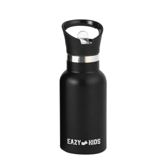 406908603.jpg Eazy Kids Stainless Steel Water Bottle 500ml – Black in UAE