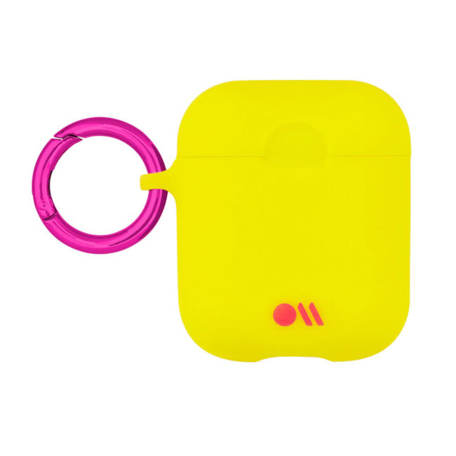 4258002054.jpg Case-Mate AirPods Hook Ups Case & Neck Strap Lemon Lime Yellow in UAE