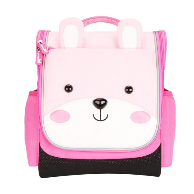 4400797432.jpg Nohoo Jungle Kids School Bag – Sapiential Bear Pink in UAE