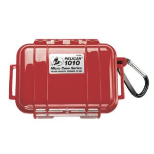 Pelican Micro Case 1010 WL/WI-BK - Red