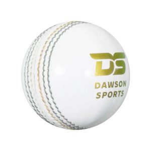 Dawson Sports DS Match Leather Cricket Ball - Premium - White
