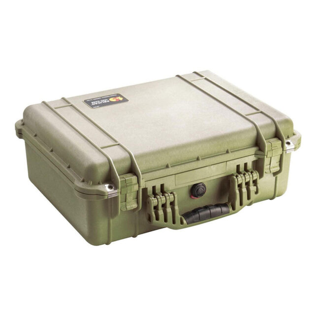Pelican Protector Case without Foam 1520NF WL/NF – OD Green in UAE