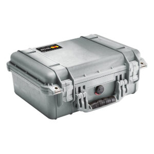 Pelican Case with Foam 1450 WL/WF – Silver in UAE