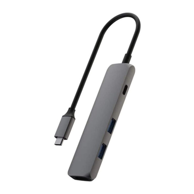 Addicted 4 Port Type C USB Hub Grey in UAE