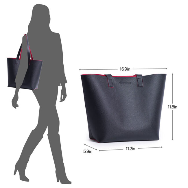 Alameda Carry-all Handbag – Black in UAE
