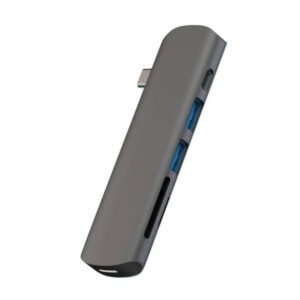 Addicted 6 Port Type C USB Hub Grey