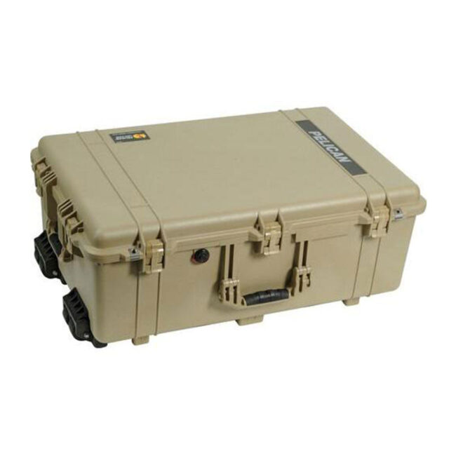 Pelican Transport Case without Foam 1650NF WL/NF – Desert Tan in UAE