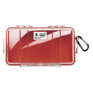 Pelican Micro Case 1060 WL/WI – Red Clear in UAE