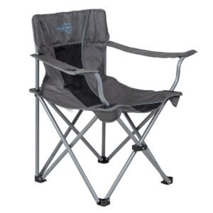 Bo-Camp Deluxe Classic Collapsible Folding Chair With Armrests