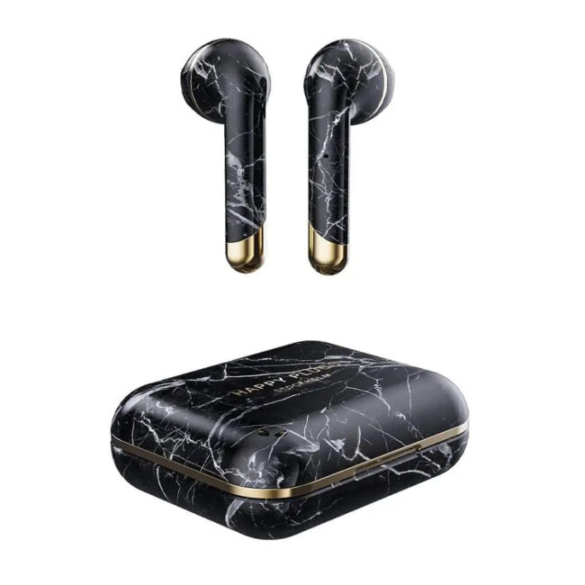Happy Plugs Air 1 True Wireless Headphones Limited Edition Black Marble in UAE