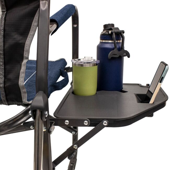 GCI Outdoor Freestyle Rockerأ¢â€‍آ¢ with Side Table Heathered Pewter in UAE