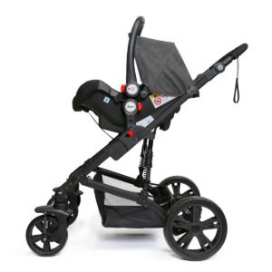 Teknum 4 in 1 Travel System w/t Car Seat - Black
