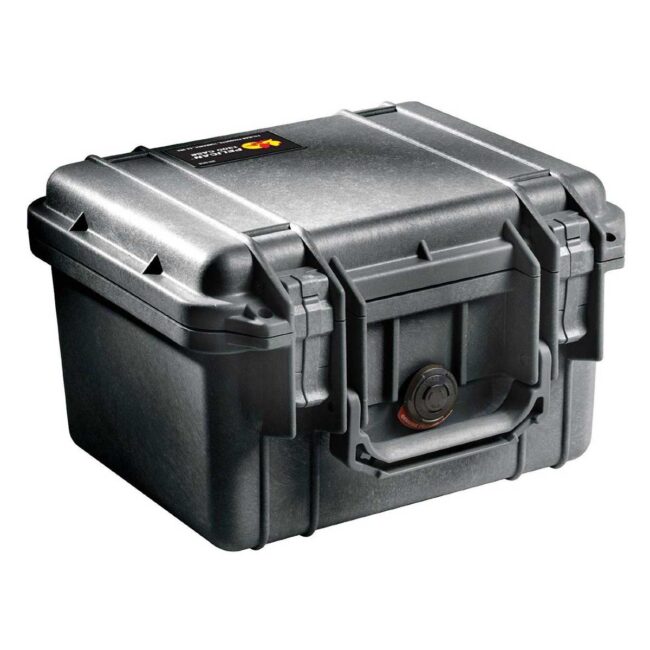 Pelican Case with Foam 1300 WL/WF – Black in UAE