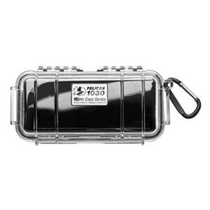 Pelican Micro Case 1030 WL/WI – BK Clear Black in UAE