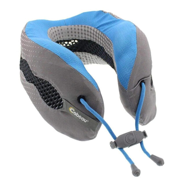 9521957399.jpg Cabeau Memory Foam Evolution Travel Pillow – Glacier Turquoise Gray Faded in UAE