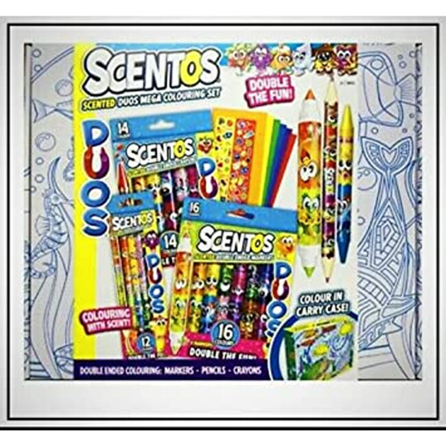 Scentos Scentos Duos Mega Colouring set in UAE