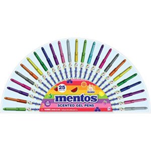 Kangaru MENTOS 25CT blister round tray +5classic +5 pastel+5neon+5metallic+5glitter