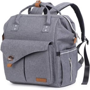 Almeda Alameda Diaper Backpack Large Grey